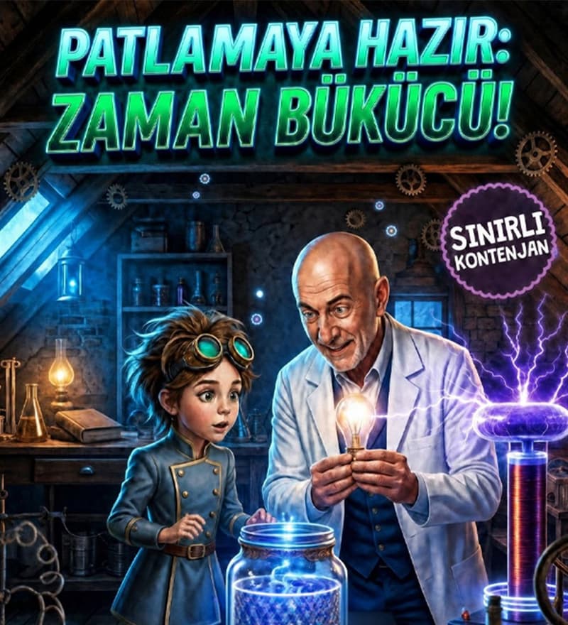 BİLETİNİAL — Patlamaya Hazır: Zaman Bükücü! etkinlik biletlerinde %20 daha az öde (Caddebostan Kültür Merkezi)