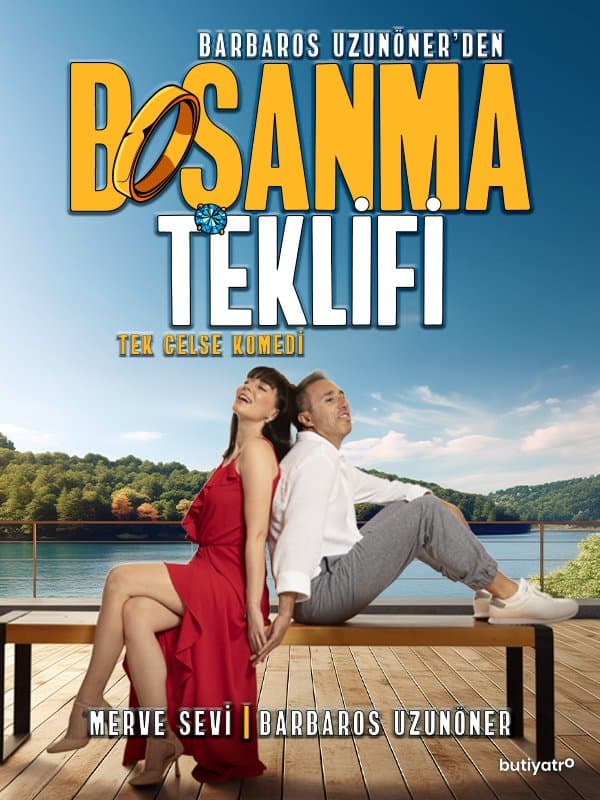 BİLETİNİAL — Boşanma Teklifi tiyatro oyunu biletlerinde %25 daha az öde