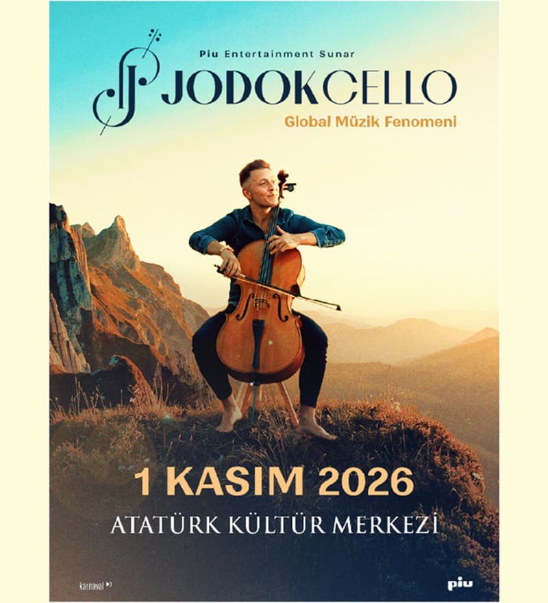 BİLETİNİAL — Jodok Cello etkinliği biletlerinde %30 daha az öde (Atatürk Kültür Merkezi)