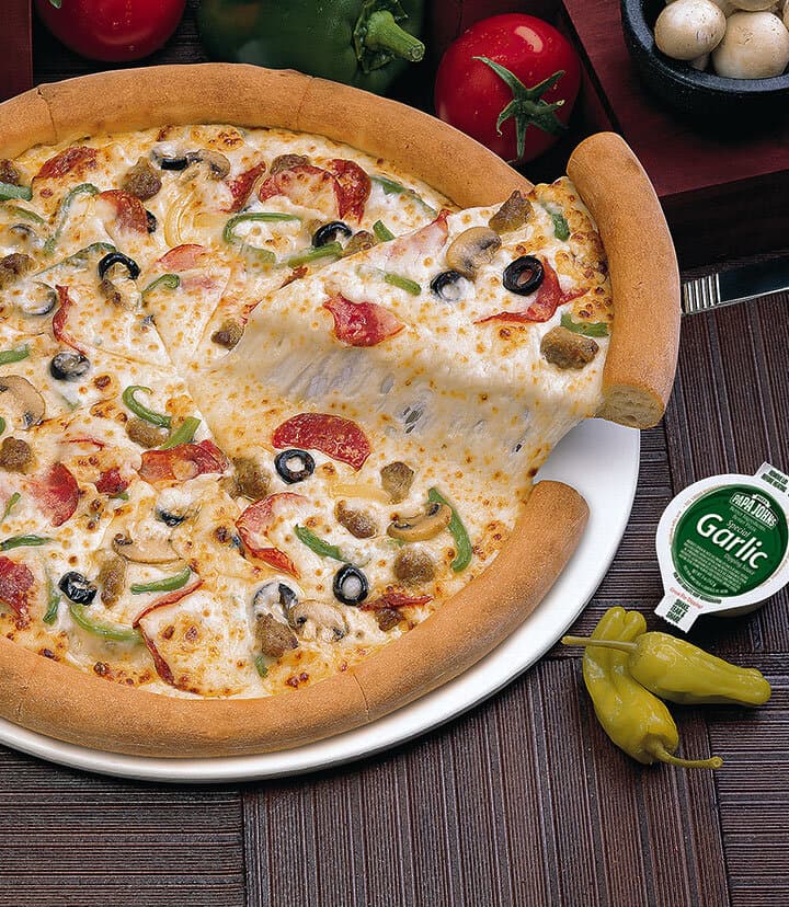 PAPA JOHN'S — Papa Johns'da tüm siparişlerinde %15 hediye
