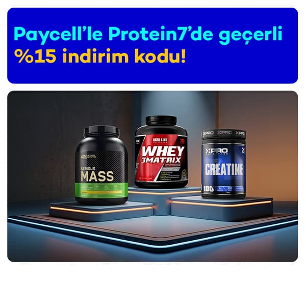 Protein7’de %15 İndirim!