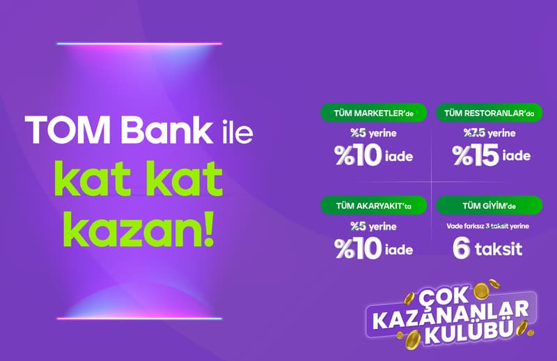 Çok Kazananlar Kulübü, 2 kat kazandıran kampanyaları ile seninle!