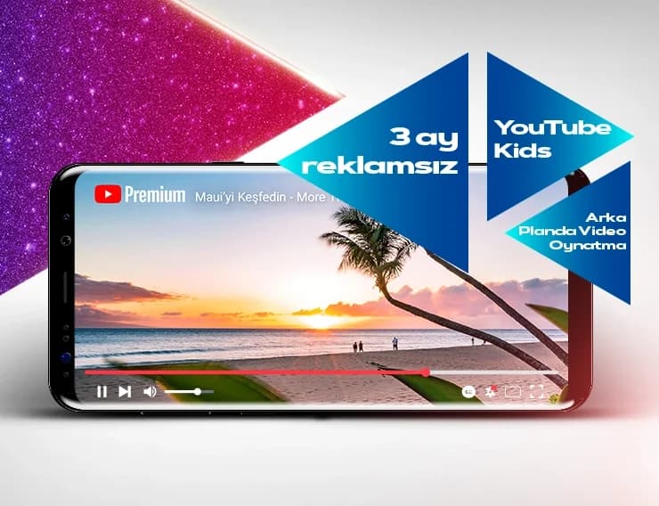 Türk Telekom Prime'la 3 Ay Boyunca Ücretsiz YouTube Premium