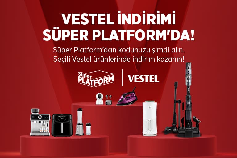 Vestel'de Seçili Ürünlerde %25 İndirim